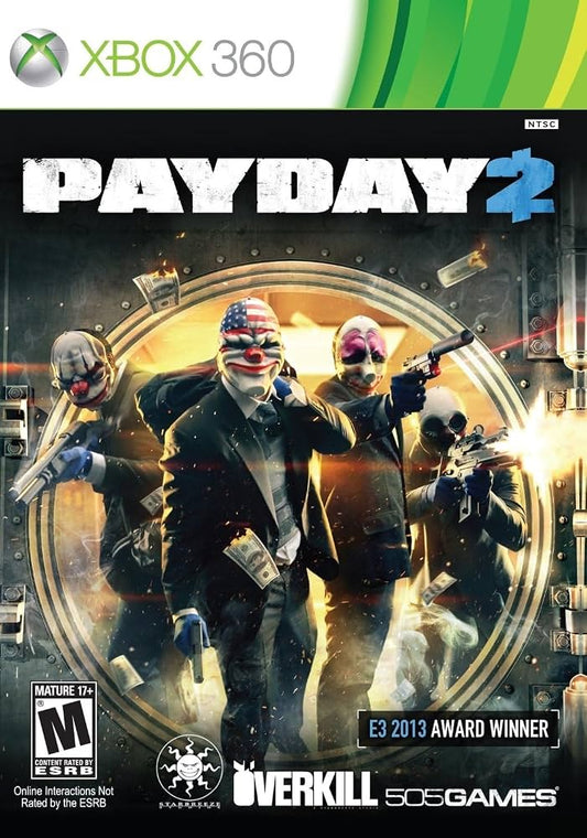 Payday 2 - (CiB) (Xbox 360 Games)