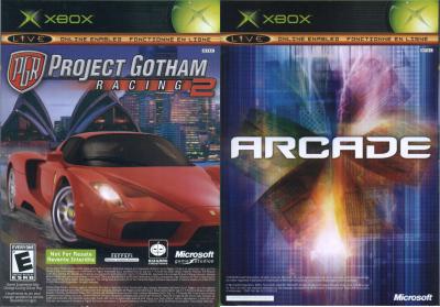 Project Gotham Racing 2 & Xbox Live Arcade - (Used, No Manual) (Xbox Games)