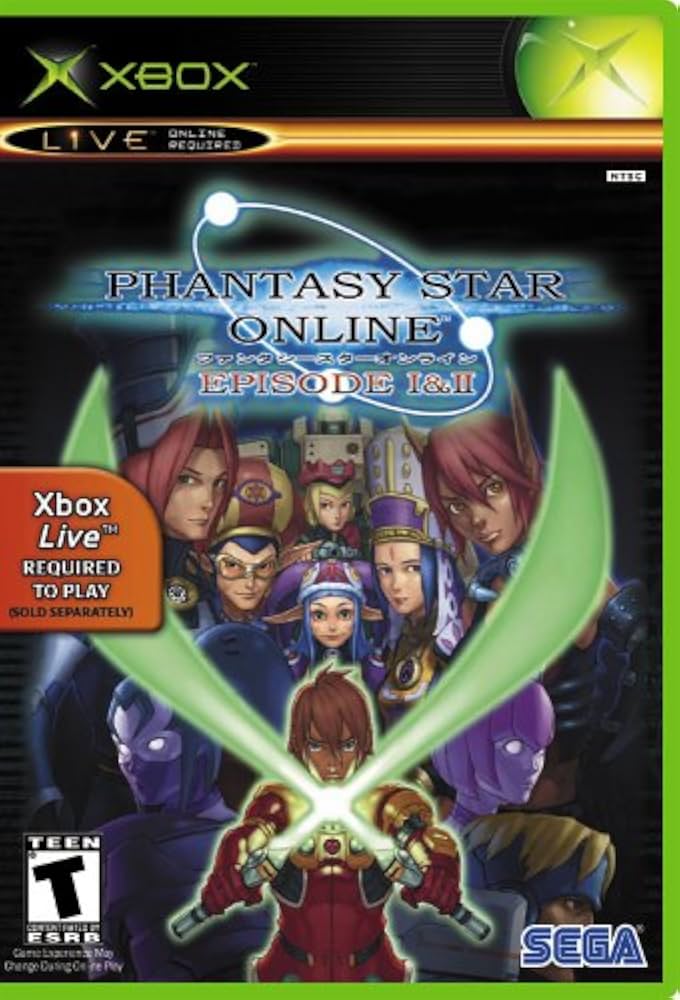 Phantasy Star Online Episode I & II - (CiB) (Xbox Games)