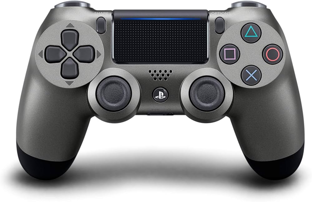 Playstation 4 Dualshock 4 Controller (Steel Black) - (Brand New) (Playstation 4 Accessories)