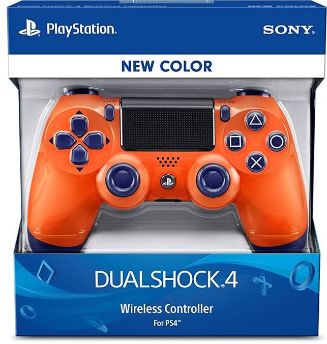 Playstation 4 Dualshock 4 Controller (Sunset Orange) - (Brand New) (Playstation 4 Accessories)