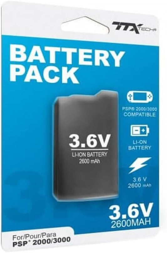 PSP 2000/3000 Battery (TTX) - (Brand New) (PSP Accessories)