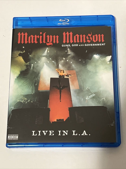 Marilyn Manson Guns, God and Government: Live In LA - (Used) (Movies BluRay)