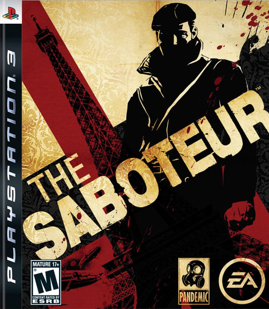 The Saboteur - (CiB, Cosmetic Damage) (Playstation 3 Games)