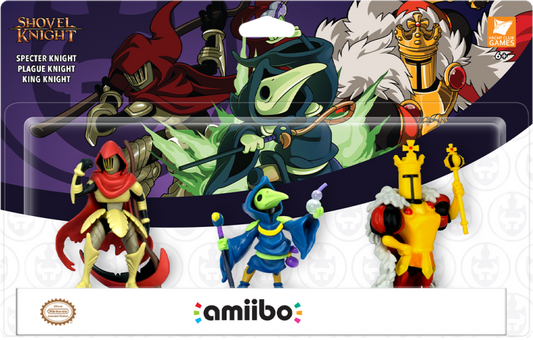 Shovel Knight Treasure Trove 3 Pack - (Brand New, Damaged Packaging) (Amiibo)