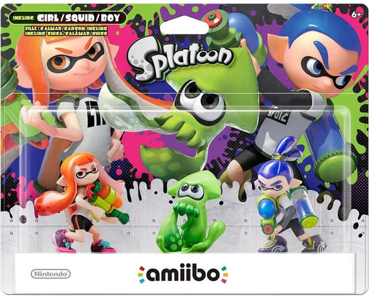 Splatoon 3 Pack - (Brand New, Damaged Packaging) (Amiibo)