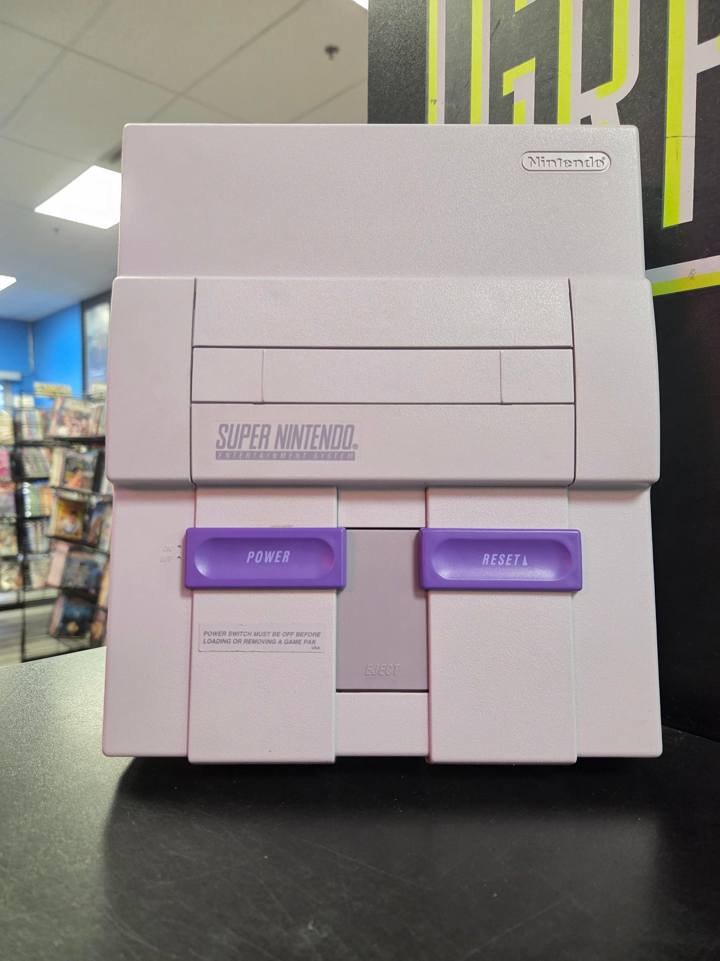 Super NES Control Set (One Chip) (Tetris & Dr. Mario Box Variant) - (CiB) (Super Nintendo Consoles)