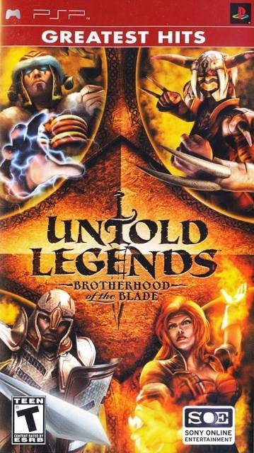 Untold Legends Brotherhood of the Blade (Greatest Hits) - (CiB) (PSP Games)