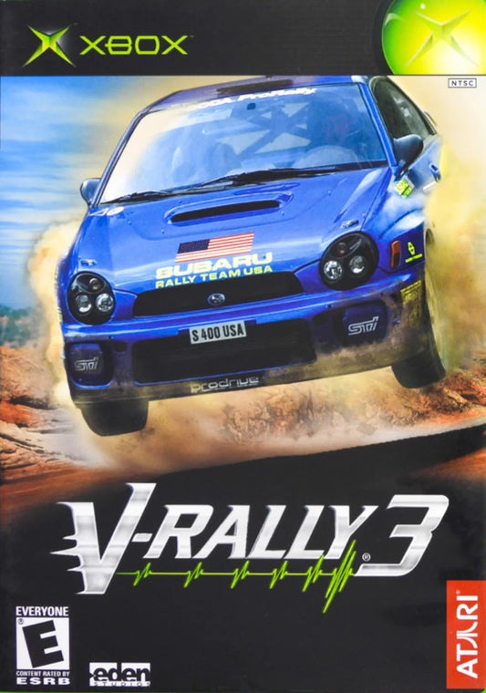 V-Rally 3 - (CiB, Cosmetic Damage) (Xbox Games)