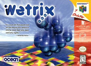 Wetrix - (CiB, Cosmetic Damage) (Nintendo 64 Games)