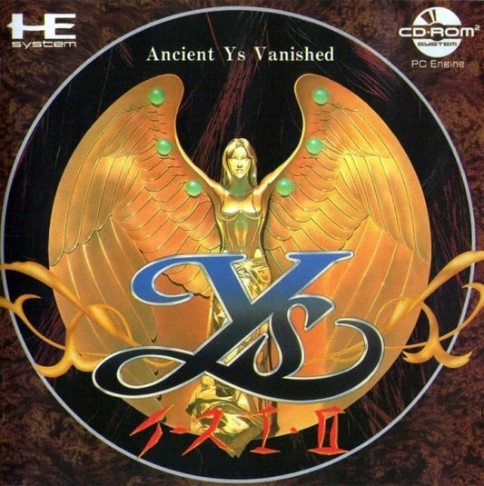 Ys I & II - (CiB) (JP PC Engine CD Games)