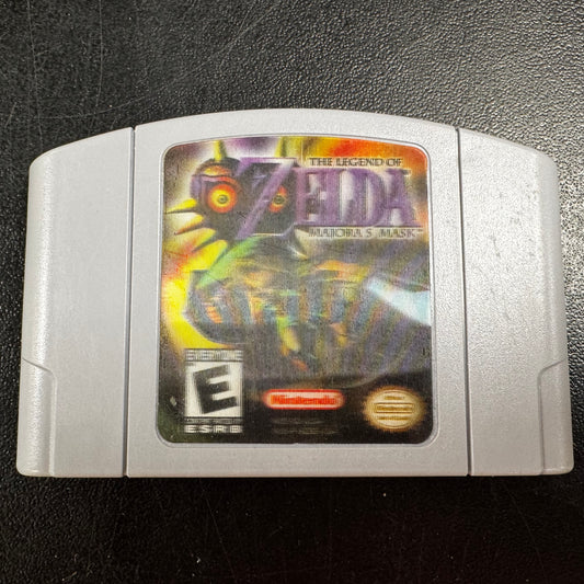 Zelda Majora's Mask [Collector's Edition] (Grey Cartridge Reshell) - (Used, Cart/Disc Only, Cosmetic Damage) (Nintendo 64 Games)